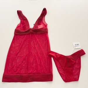 LA PERLA Teddy and Panty Set XS